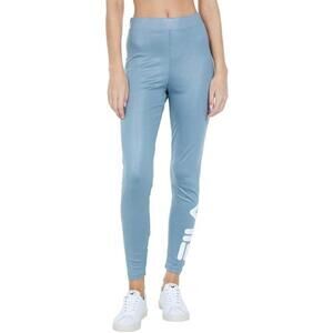 Fila Womens Skyler Lame High-Waisted Leggings Size L